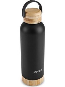 Resim Karaca Woody Çelik Termos 500 ML - Siyah 