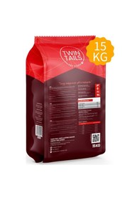 Resim Twin Tails 3015 Premıum Yetişkin Kedi Maması Somon Balıklı Ve Pirinçli 15 KG 