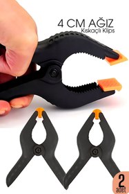Resim Transformacion Kıskaç Klips Yaylı Işken Ce Plastik Kelepçe Güçlü Mafsallı Çene 4 İnç 4 Cm Ağız 
