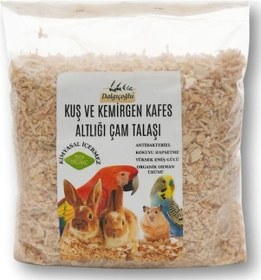 Resim Kuş ve Kemirgen Kafes Altlığı Çam Talaşı 400 Gr (4 L) – %100 Doğal 