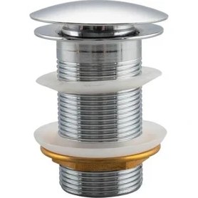Resim Frap Yenı Küvet Drenaj Banyosu Havzası Taşma Delik Lavabo Dokunun Push Button Pop Up Atık Fiş Oluklu Mutfak Lavabolar Drainks F65 3 F65 4 | Banyo Donanım Setleri(Yurt Dışından) 