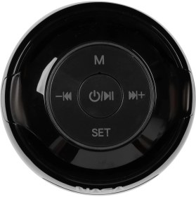 Resim Nasa SP200 Bluetooth Hoparlör Siyah Renkli LED Işıklı 3W Güçte Taşınabilir Radyo 