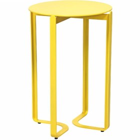 Resim Madestr BETA Sehpa Ø40X60H cm Metal Tabla - Servis Sehpası, Ofis Sehpası Orta Sehpa, Metal Sehpa 