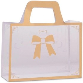 Resim Yaldızlı Asetat Çanta 16 X 11 X 5 1 Adet 