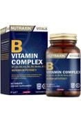 Resim Shop a Way B omplex 10 Farklı B Vitamini İçerikli Takviye 60 let Enerji ve Cilt Sağlığı İçin Dest 