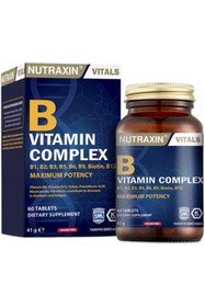 Resim Shop a Way B omplex 10 Farklı B Vitamini İçerikli Takviye 60 let Enerji ve Cilt Sağlığı İçin Dest 