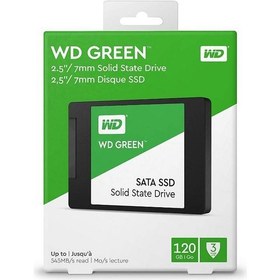 Resim WD Green 120GB 540MB-430MB/s 2.5" Sata 3 SSD WDS120G1G0A 