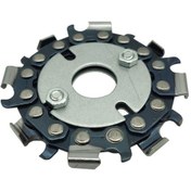 Resim Xindoker Kolay Takılıp Çıkarılabilen Yüksek Hızlı 8 Dişli Açılı Taşlama Zincir Diski, Ahşap İşleri Ve Kök Oymacılığı İçin İdeal 