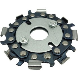 Resim Xindoker Kolay Takılıp Çıkarılabilen Yüksek Hızlı 8 Dişli Açılı Taşlama Zincir Diski, Ahşap İşleri Ve Kök Oymacılığı İçin İdeal 