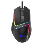 Resim LENOVO LECOO MS106 USB RGB Led Aydınlatmalı 3200dpi Gaming Optic Siyah Mouse 
