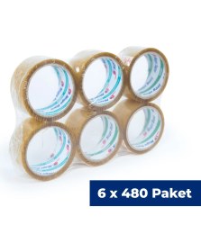Resim Nuga 45 mm x 40 mt Solvent Akrilik Koli Bandı 2880 Adet 