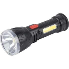 Resim Derin Stok Uzun Menzilli Işıldak Şarjlı 9 LED 4 Kademeli Aydınlatma 
