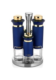 Resim Neva N2748 Sweet Premium Yakamoz 4 Lü Baharat Seti Lacivert 