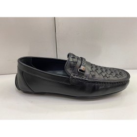 Resim RODEM Hafif Taban Comfort Hakiki Deri Ayakkabı Siyah Loafer 