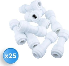 Resim Su Arıtma Cihazı Düz Uzatma Fitting 25 Adet 