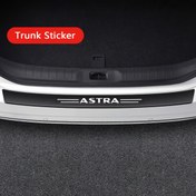 Resim Opel Astra H, GTC, J, K için PVC Otomatik Bagaj Çıkartısı - Ön Kapı Eşi Koruma, Şık Siyah ve Beyaz Tasarım, Bagaj Aksesuarı | Karbon Fiber Desen | Dayanıklı Bagaj Çıkartısı, Bagaj Aksesuarları 