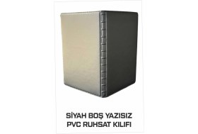 Resim Tay Promosyon Ruhsat Kılıfı Pvc Siyah Yazısız 1. Sınıf Kaliteli Hammadde 1 Adet 