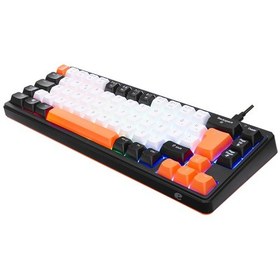 Resim Acer Emachines, Eak810, Siyah, Usb Kablolu, Rainbow Backlight, Membran Renkli Tuşlar, Türkçe Q, 68 Tuşlu, Gaming Klavye 12934554 