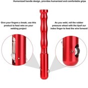 Resim Fortunelane Argon Kaynak Tüpü - 1.0-3.2mm Tel İçin - Ayarlanabilir Basınç Tekerleği - Silver - Dayanıklı Alaşım 