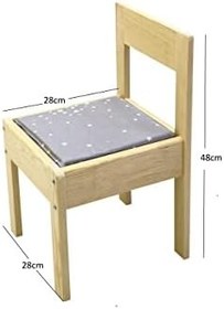 Resim Masal Oyuncak Ahşap Çocuk Sandalyesi () 