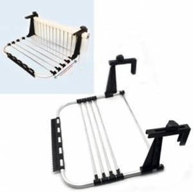 Resim Kalorifer Peteğine Asılan Alüminyum Gövdeli Çamaşır Kurutmalığı 