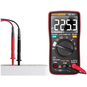 Resim Akıllı Otomatik Ölçüm Gerçek Rms Dijital Multimetre Aneng An113d 6000 Direnç Diyot Süreklilik Test C 