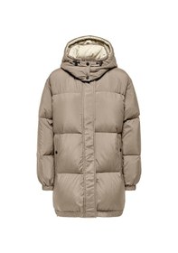 Resim Only Onlvilma Down Jacket Cc Otw Kadın Mont-27495 - M Açık Kahverengi 