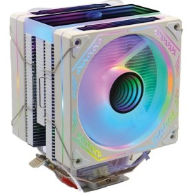 Resim Zoko Ice Pro Wp4 2X12CM Beyaz Auto Rainbow Fanlı Kule Fan 