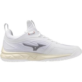 Resim Mizuno Wave Luminous 3 Kadın Voleybol Ayakkabısı Beyaz / Pembe 