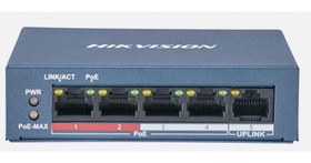 Resim Hıkvısıon DS-3E0105P-E/M(B) 5 Port Poe Swıtch Yönetilemez Hıkvısıon DS-3E0105P-E/M(B) 5 Port Poe Swıtch Yönetilemez