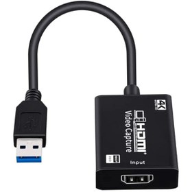 Resim Coverzone Usb 1.1/2.0/3.0 Hdmı Hd 4k Video Capture Ekran Dönüştürücü Adaptörü 
