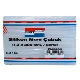 Resim Fast Bond Silikon Mum Çubuk Yapıtırıcı 11.3 MM X 300 MM 1 KG 