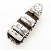 Resim Genel Markalar MERCEDES W213 E SERİSİ SOL DÖRTLÜ CAM DÜĞMESİ ANAHTARI BEYAZ IŞIKLI 2016--2019 