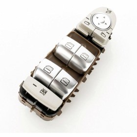 Resim Genel Markalar MERCEDES W213 E SERİSİ SOL DÖRTLÜ CAM DÜĞMESİ ANAHTARI BEYAZ IŞIKLI 2016--2019 