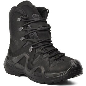 Resim Scooter P 1490 Siyah Nubuk Su Geçirmez Uzun Bot Siyah 