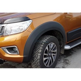 Resim Drs Tuning Nissan Navara Uyumlu Çamurluk Kaplama Adblue 4mm Dodik Seti 2012 / 2019 Parça 