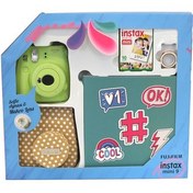 Resim Fuji Instax Mini 9 Box Scrapbook LIM GREEN FOTSI00066 