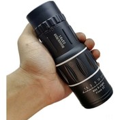 Resim Yaleker 16x52 Yüksek Büyütmeli Hd Mikro Işık Gece Görüşlü Dışarı Manzaralı Tek Gözlü Teleskop + Telefon Fotoğraf Klipsi 