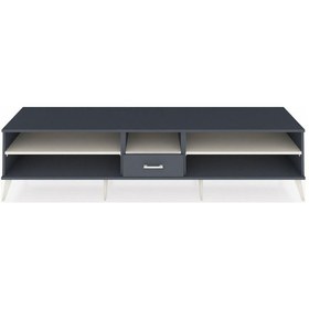 Resim Hyperion Tv Ünitesi 3 Raflı Tek Çekmeceli 220x44x51 Antrasit-aytaşı/antrasit Aytası/antrasıt - Antrasıt 