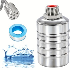 Resim 1/2" Paslanmaz Çelik Su Yüzer Valfi - Tanklar, Havuzlar ve Göletler için Otomatik Seviye Kontrolü - Elektrik Gerektirmez, Kolay Kurulum, 10-150 PSI Basınç Aralığı, 0°C-100°C Sıcaklık, BSD Dişli ile Uyumludur, Gölet Seviye Kontrolü | Silindirik Valf Tasarımı | Dayanıklı Valf Malzemesi, LCAUTOMATA 