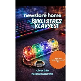 Resim Newstore Home Işıklı Klavye-Stres Giderici Anahtarlık 