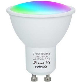 Resim Pazly Zigbee Akıllı Led Ampul Gu10 5w Rgb+cw+ww Parlaklık Renk Ayarlı Ses Uygulama Kontrollü Ac85-265v Beyaz 