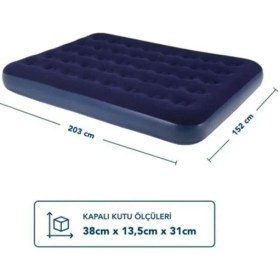 Resim Eco Lounge Çift Kişilik Yumuşak Şişme Yatak 