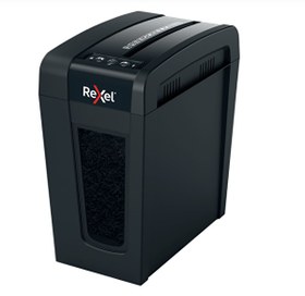 Resim Rexel Secure X8-SL Sessiz Çalışma Çapraz Kesim Siyah Evrak İmha Makinesi 
