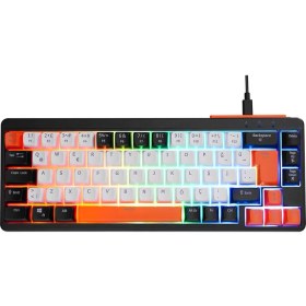 Resim Emachines EAK810 Oyuncu Klavyesi Rainbow Aydınlatma Mini Klavye Türkçe Q Gaming Klavye 