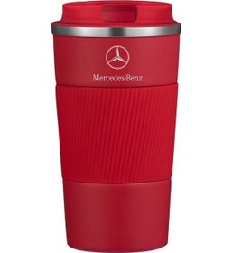 Resim 510 Ml Araba Kahve Fincanı Mercedes Benz S320 W164 W203 W204 W168 C180 E320 Red '- 