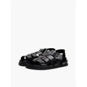 Resim Kadın Tjw Fisherman Patent Sandalet Siyah 