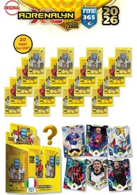 Resim Panini Adrenalyn Fifa 365 - 2026 Official Trading Card Futbolcu Kartları - 20 Paket 120 Kart 