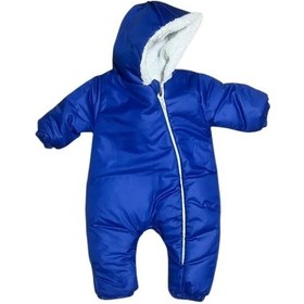 Resim Kapşonlu Patiksiz Kozmonot Saks Mavi 