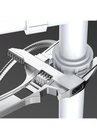 Resim Maiyame Çok Amaçlı Banyo Musluk Anahtarı 6-68mm Geniş Açıklıklı Ayarlanabilir Su Boru Tamir Anahtarı 